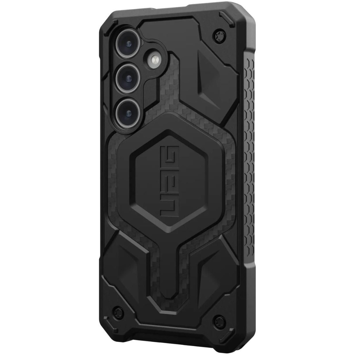 Husa de protectie UAG Monarch Pro pentru Samsung Galaxy S24, Carbon Fiber
