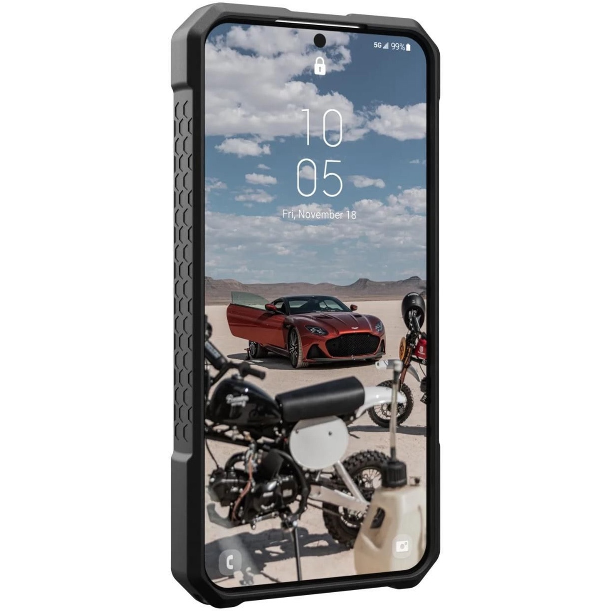 Husa de protectie UAG Monarch Pro pentru Samsung Galaxy S24, Carbon Fiber