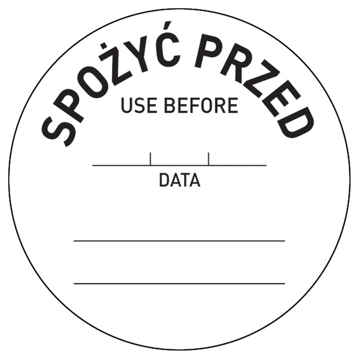 Etichete autoadezive Hendi, set 500 buc, 50mm, multicolor