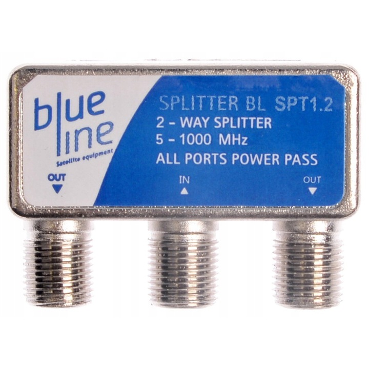 Splitter antena, Blueline, 3.5 dB, Multicolor