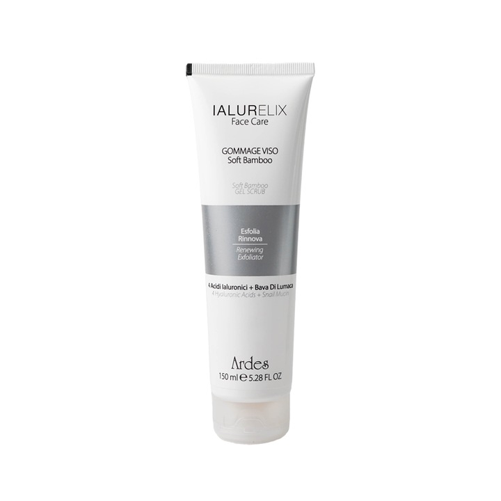 Scrub Ialurelix pentru Fata Soft Bamboo 150 ml