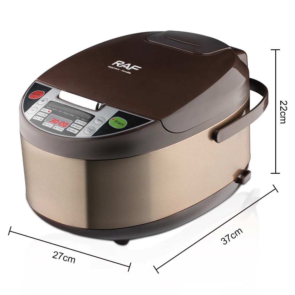 Multicooker RAF R.167 Rice Cooker, 5 Litri, Multifunction Menu, 700 W