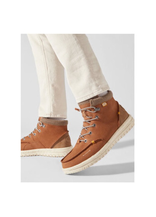 Ghete barbati, Hey Dude, 303861254, Maro, Piele naturala/Piele nabuc, 45 EU