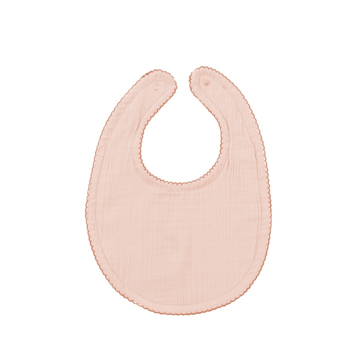 Лигавник BabyJem, Муселин, 23x32 см, Salmon