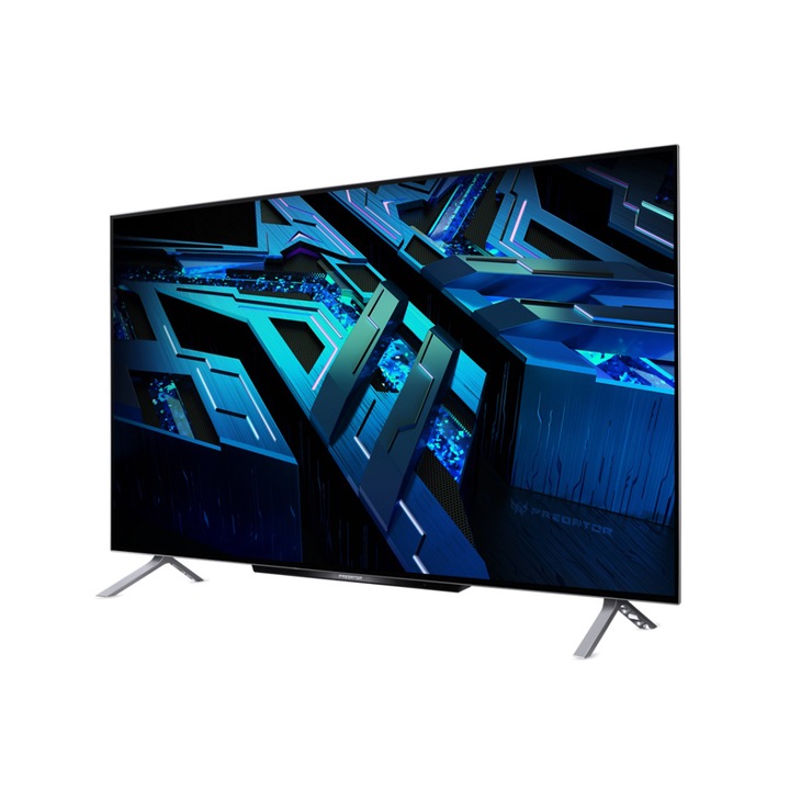 Acer Predator CG48bmiiiipuzx ZeroFrame OLED monitor, 48", FreeSync Premium, 138Hz, 3840x2160, HDMI - USB Type-C - DP - Audio, fekete