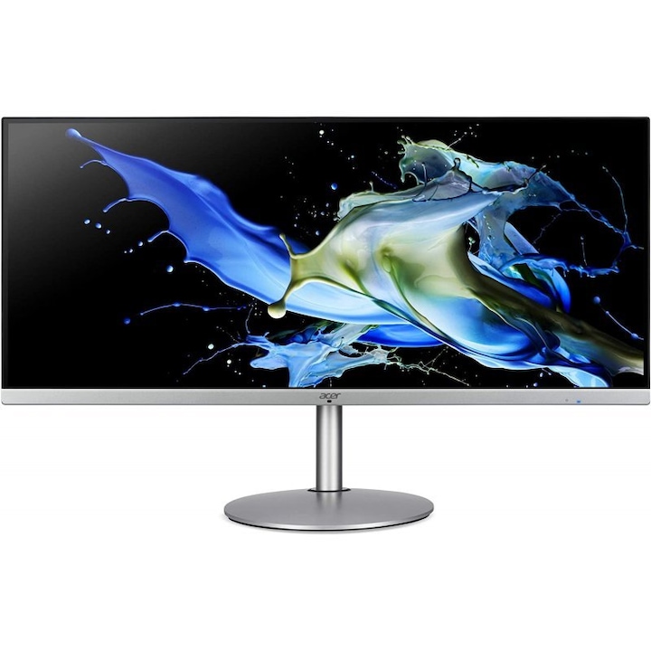 Acer CB342CUSEMIPHUZX LED monitor, 34" IPS, FreeSync, 3440x1440, 1ms, HDMI-DP, fekete