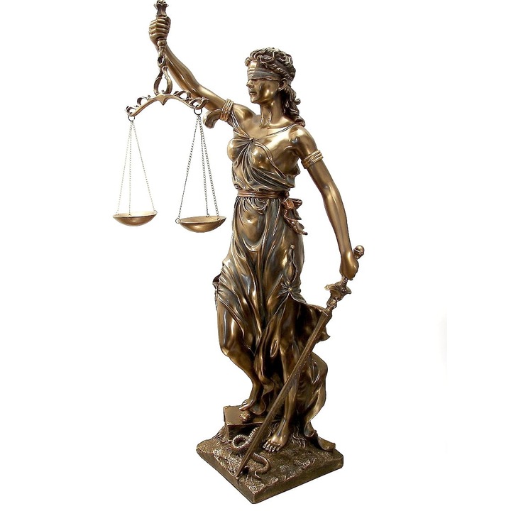 Figurina colectia temida veronese, mare, exclusiva pentru cabinet de avocat Veronese