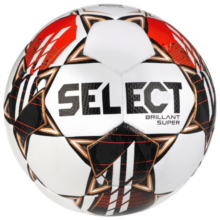Minge fotbal Select Brillant Super FIFA Quality Pro V23, sintetica, alba, marimea 5