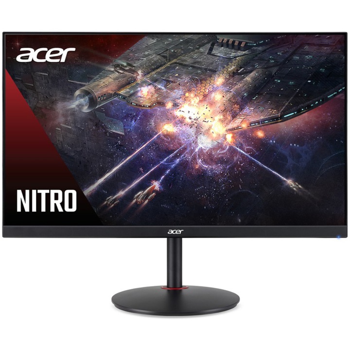 ACER Nitro XV272UV3bmiiprx monitor, 27" IPS, 16:9 QHD, 180Hz, FreeSync, 1ms, 350nits, 2xHDMI, DP, MM, fekete