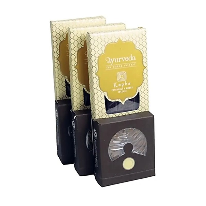 Ayurvédikus füstölőpálcikák és kúpok szett, 2 darab