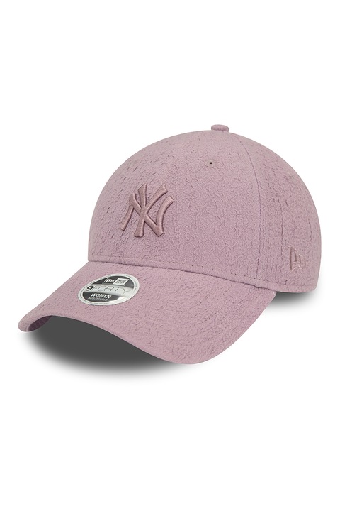 New Era, Sapca cu logo brodat Yankees Bubble Stich 9Forty, Liliac prafuit, 54-56 cm