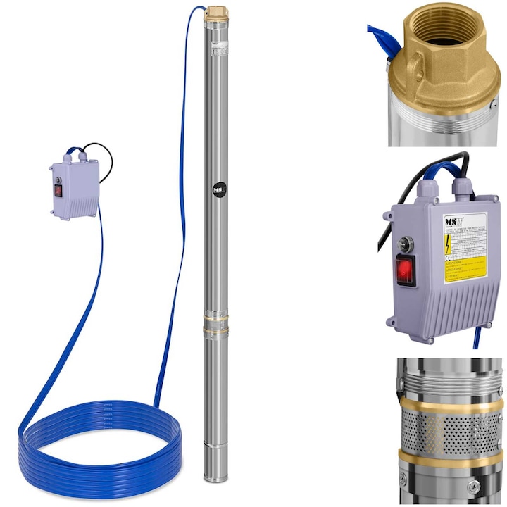 Pompa pentru put adanc pana la 85 m, MSW, Albastru
