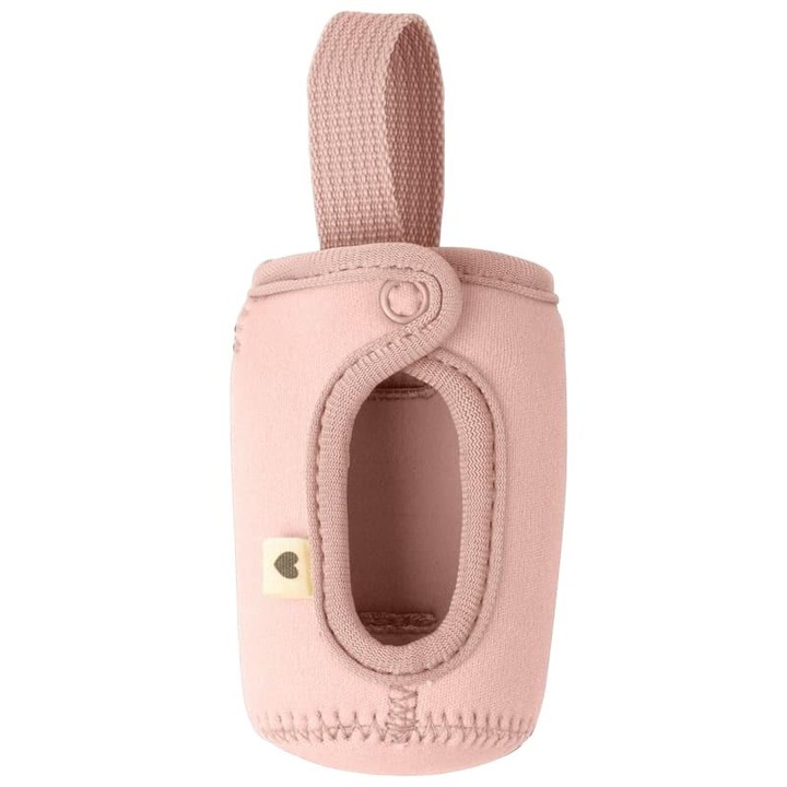 Termál cumisüvegvédő, Előke, Neoprén, 110 ml, Rózsaszín