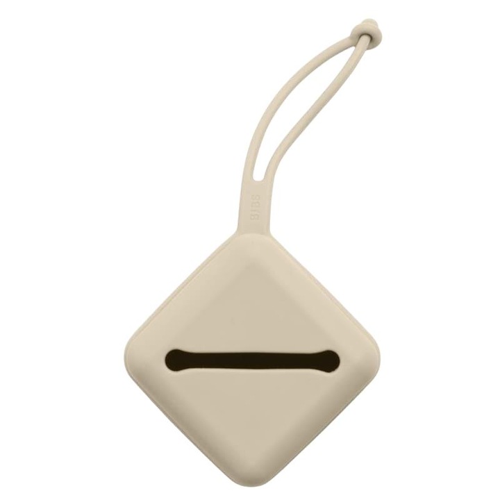 Cumi huzat, Bibs, Szilikon, Bézs