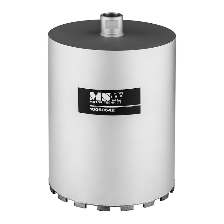 Burghiu diamantat pentru beton/piatra, MSW, 250 x 300 mm, Argintiu