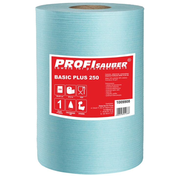 Ipari ruhatekercs, ProfiSauber BASIC PLUS 250, 87,5m