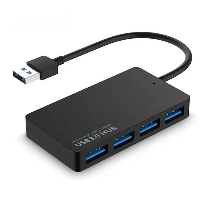 HubPro, Magic System, USB 3.0, Negru