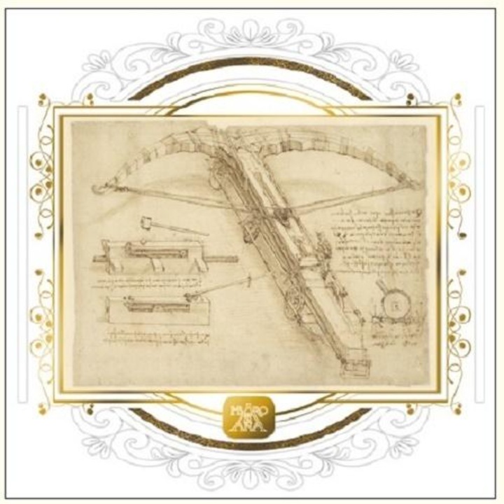 Felicitare cu plic, DaVinci, Arbaleta