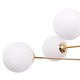 Lustra, Light Home, VICENZA, Metal, Alb/Auriu