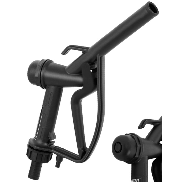 Pistol combustibil cu sistem de blocare, MSW, Plastic, 45 L/min, Negru