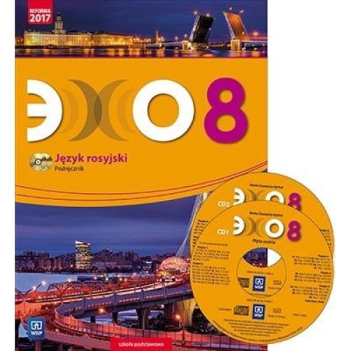 Echo. Język rosyjski. Podręcznik. Klasa 8, WSiP, CD Audio inclus, 160 pagini, 2018