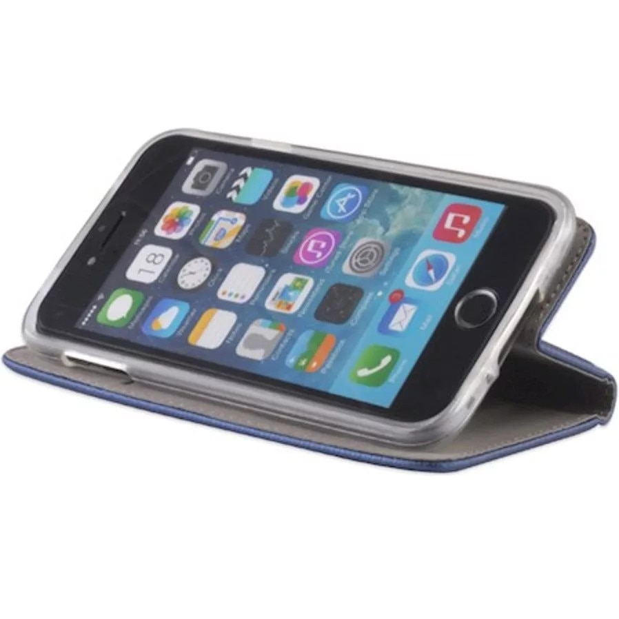 Husa pentru Samsung Galaxy A15 4G / A15 5G flip book case navy