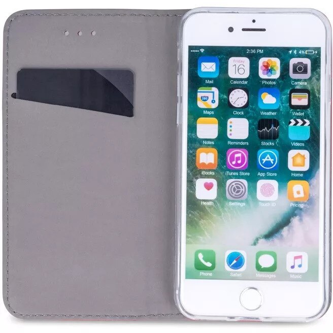 Husa pentru Samsung Galaxy A15 4G / A15 5G flip book case navy