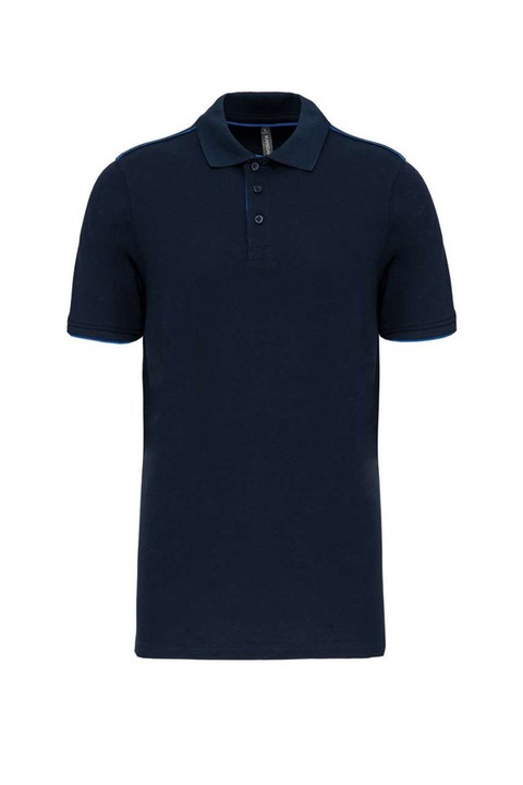 Tricou polo pentru barbati, daytoday - WK270, Bleumarin inchis