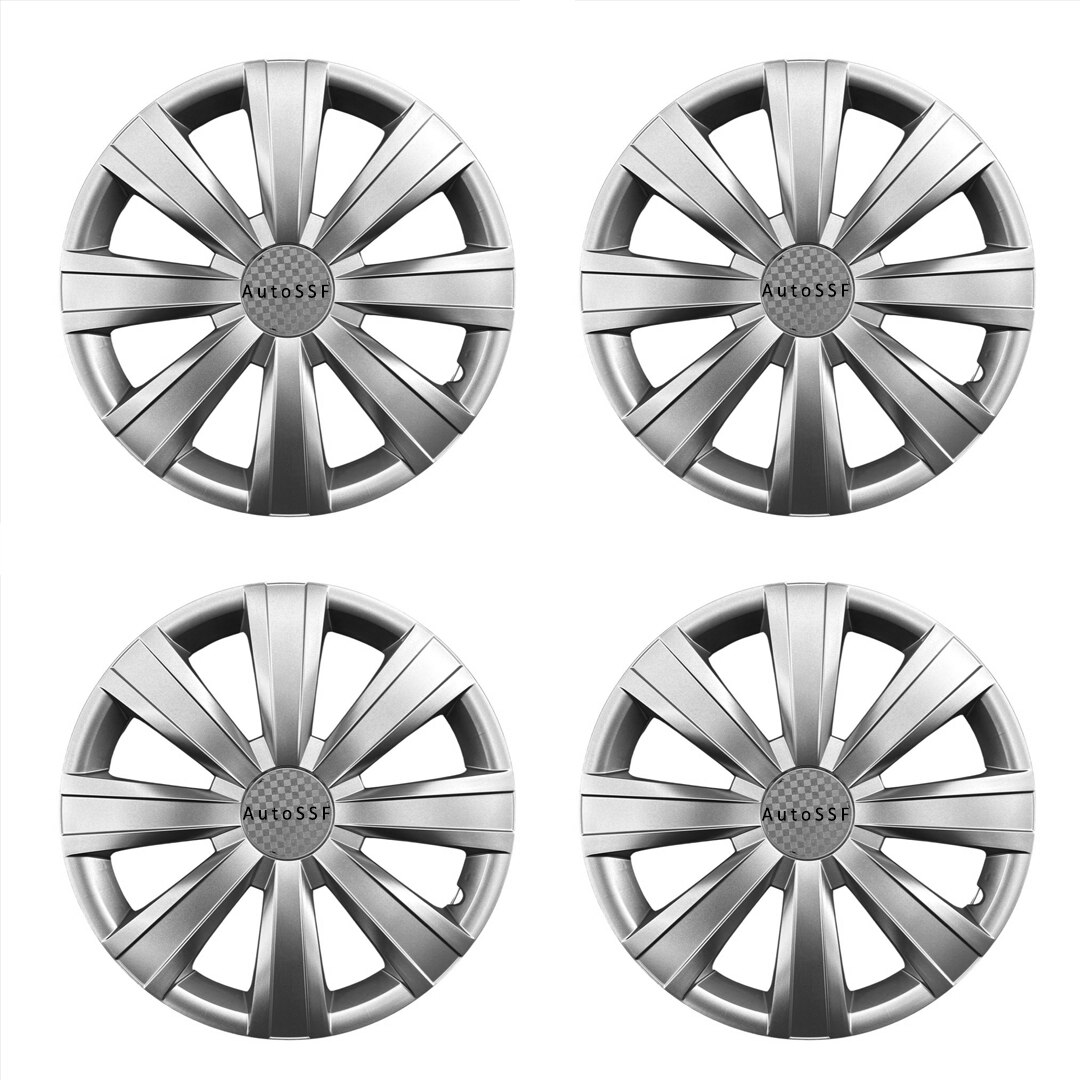 Set 4 Capace Roti R15 AutoSSF ®, Potrivite Jantelor de 15 inch, pentru ...