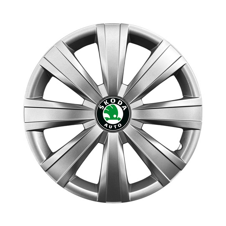 4 db R15 AutoSSF ® dísztárcsa készlet, 15 hüvelykes felnikhez, SKODA, 328-as modellhez