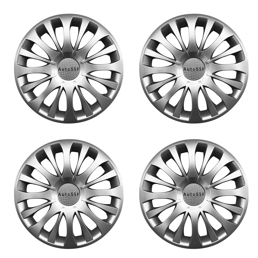 Set 4 Capace Roti R15 AutoSSF ®, Potrivite Jantelor de 15 inch, pentru ...