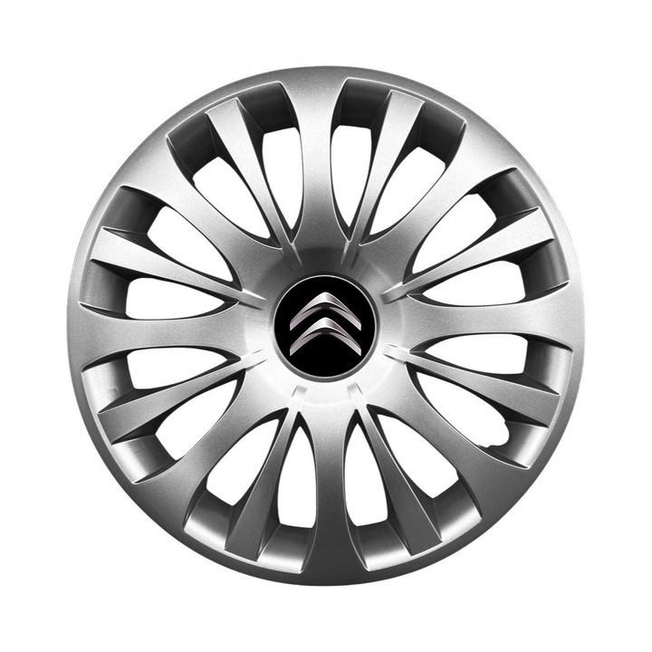 Set 4 Capace Roti R15 AutoSSF ®, Potrivite Jantelor de 15 inch, pentru CITROEN, Model 329