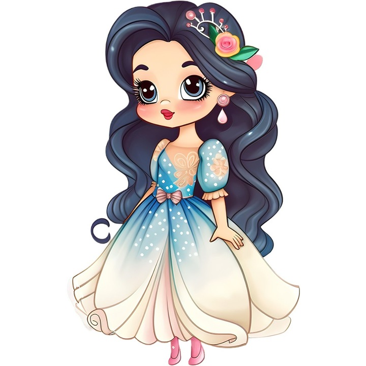 Sticker Auto, Printesa, 30 cm, 12241ST