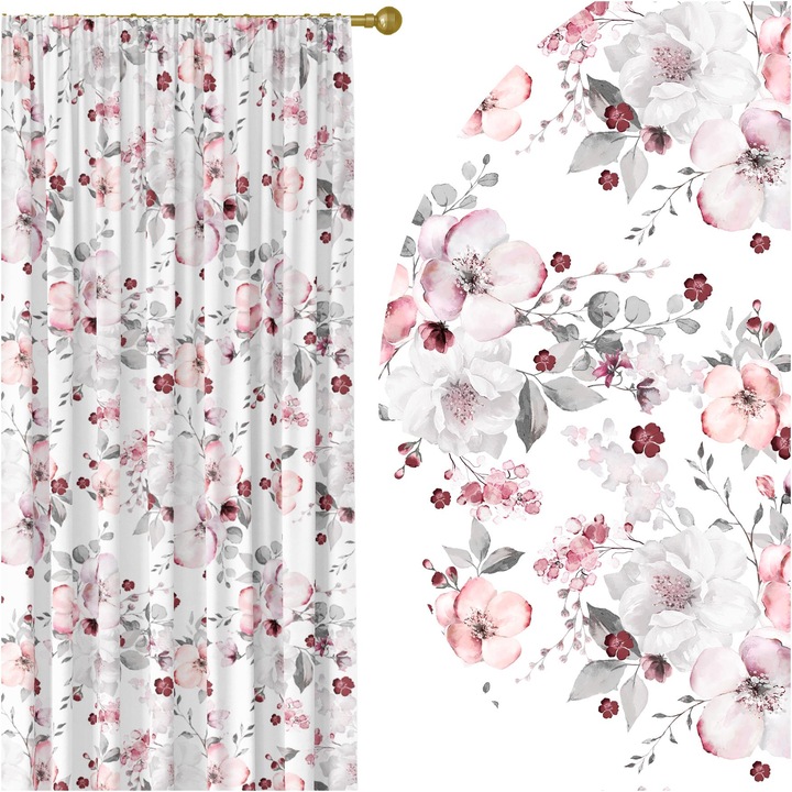 Perdea, Homeview, 186, 140X250, Multicolor