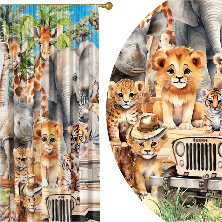 Perdea, Homeview, 187, 140X250, Multicolor