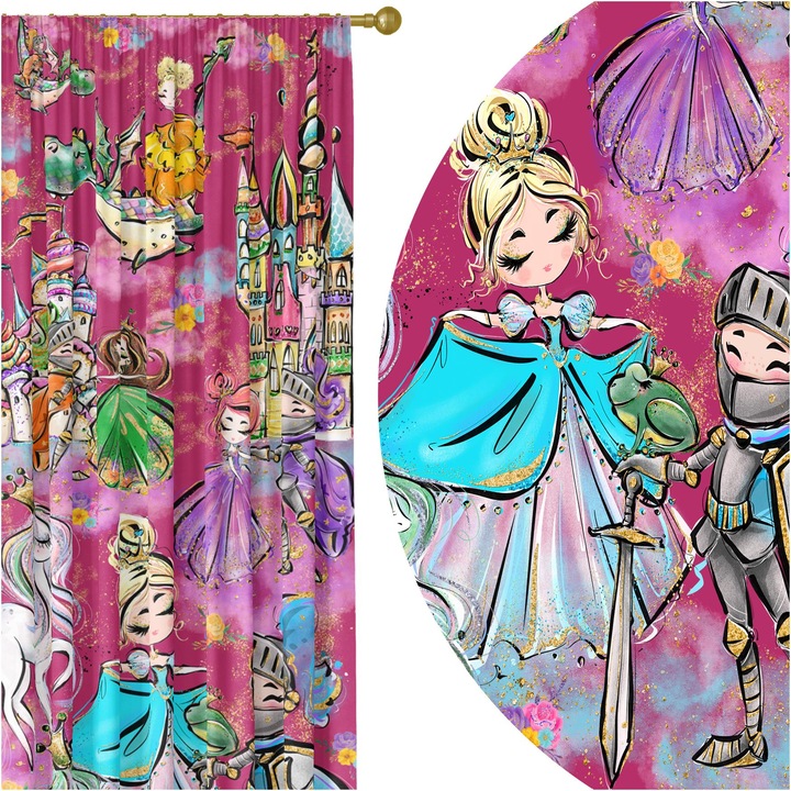 Perdea, Homeview, 189, 140X250, Multicolor