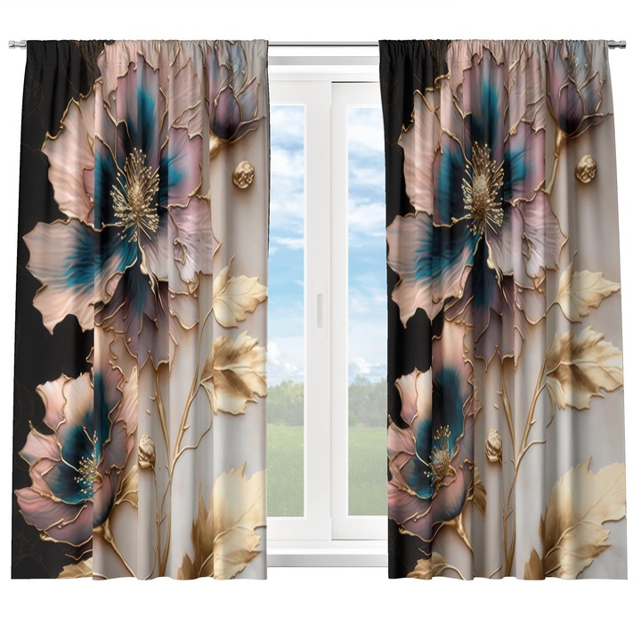 Perdea, Homeview, 180, 140X160, Multicolor