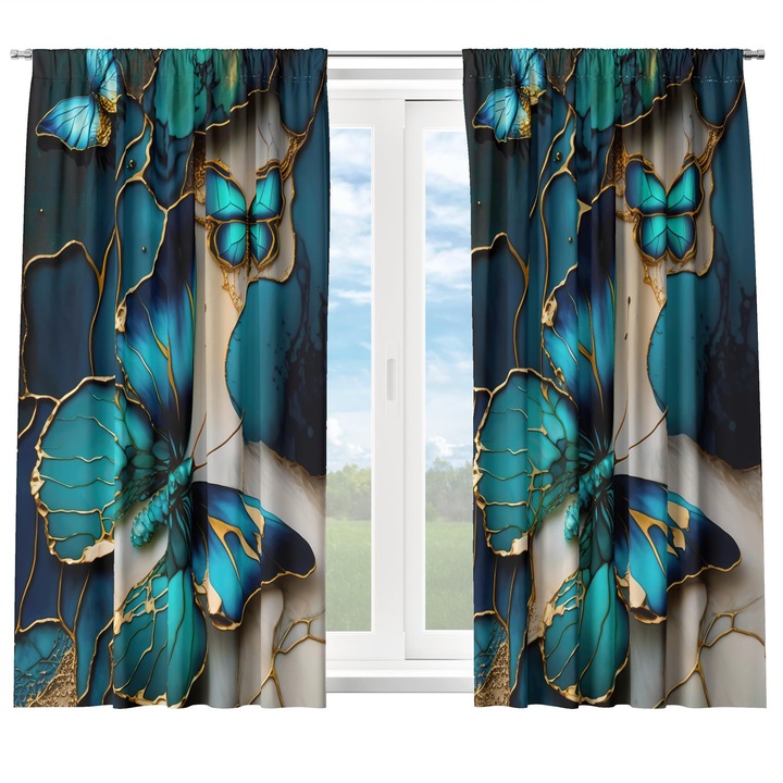 Perdea, Homeview, 182, 140X160, Multicolor