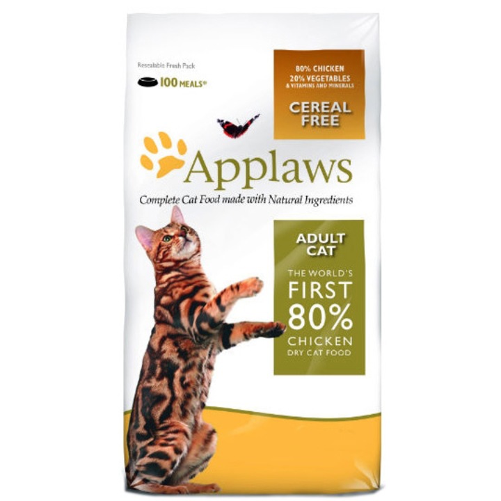 Hrana pentru pisici Applaws Adult, Pui 7.5 Kg