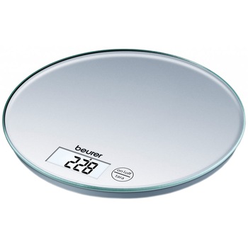 Cantar de bucatarie Beurer KS28, 5 kg, Gri Cantar de bucatarie Beurer KS28, 5 kg, Gri