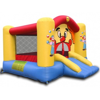 Saltea gonflabila Happy Hop Clovn cu tobogan Saltea gonflabila Happy Hop Clovn cu tobogan