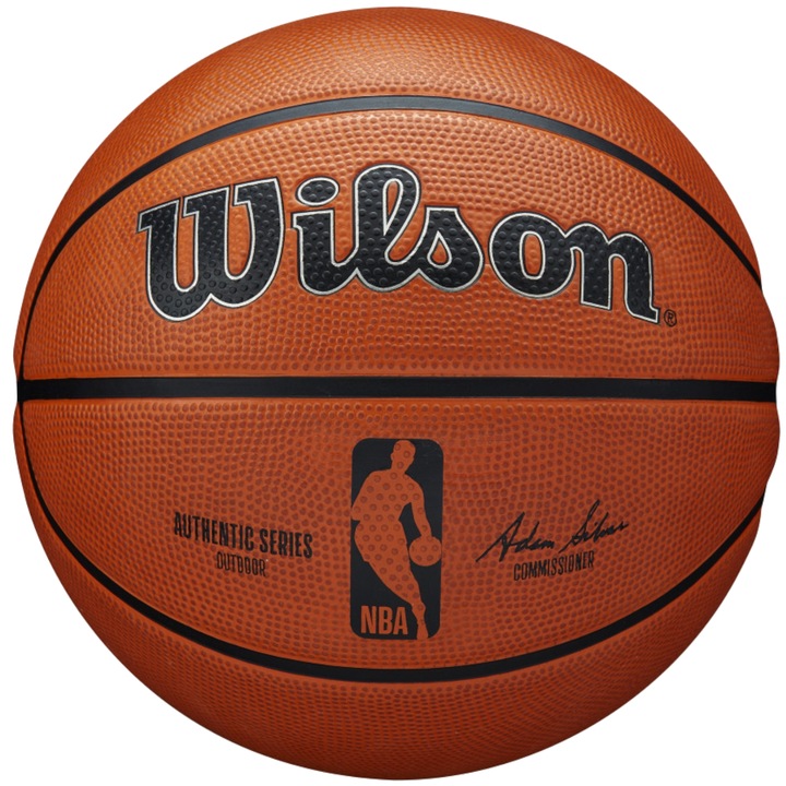 Minge baschet, Wilson NBA Authentic Series Outdoor Ball WTB7300XB, portocaliu, 5