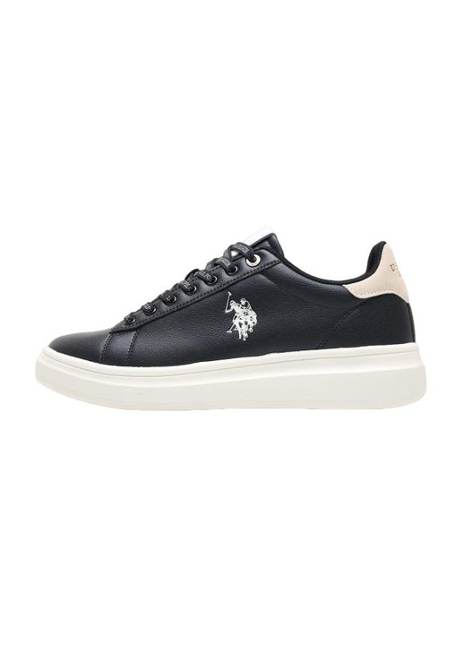 Tenisi barbati, U.S. Polo Assn., Piele ecologica, Alb/Negru