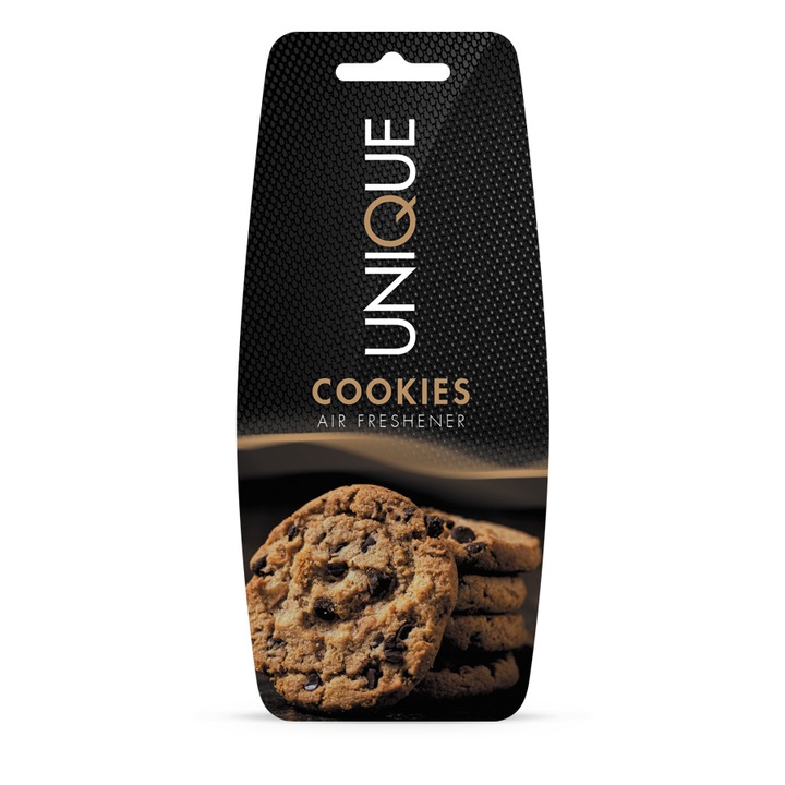Комплект от 3 x ароматизатор за кола Unique, Ucare, Cookies aroma