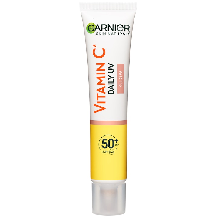 Crema fluida nuantatoare Garnier Skin Naturals Vitamin C SPF 50+ 40 ml