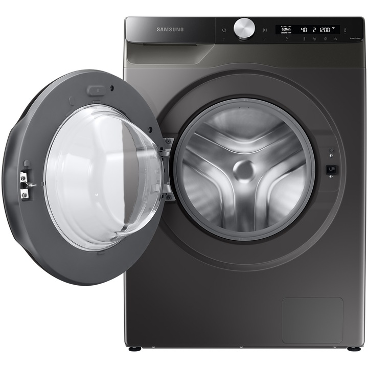 Masina de spalat rufe Samsung WW80T534DAXAS7, 8 kg, 1400 RPM, Clasa A, Auto Dosing, Eco Bubble, AI Energy, Motor Digital Inverter, Antracit