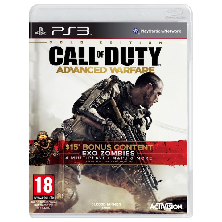 Call Of Duty Advanced Warfare Gold Edition PlayStation 3 Játékszoftver