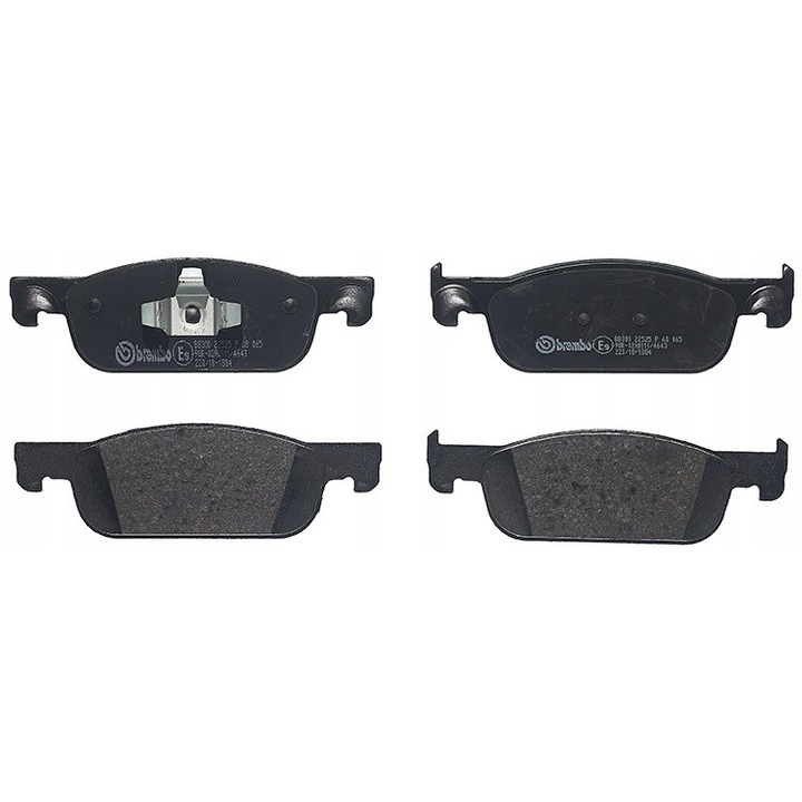 Fékbetét készlet, Brembo, Fekete