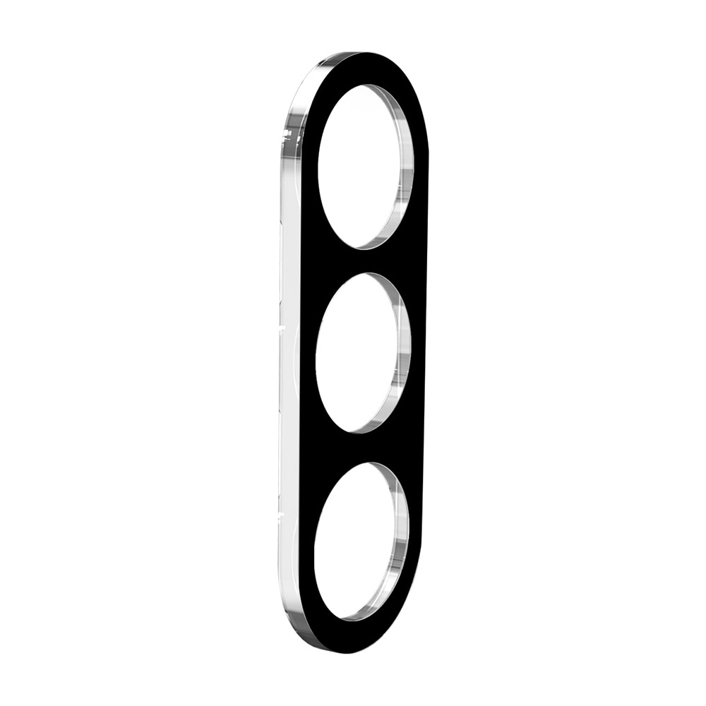 Folie camera din sticla securizata pentru Samsung Galaxy A55 5G, Atlantic 9H, antiamprente, negru