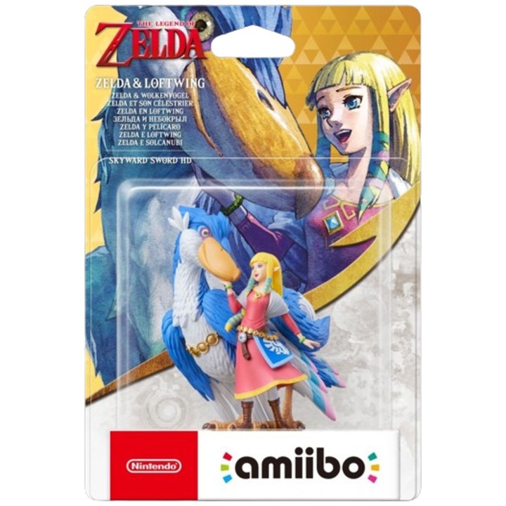 Figurina Amiibo Zelda & Loftwing